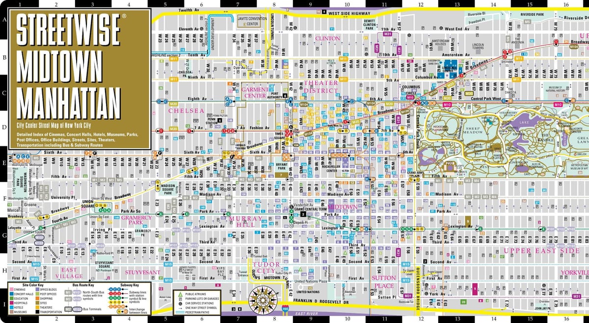 зураг midtown Манхэттэн NYC