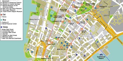 Зураг хотын төвд Манхэттэн ny