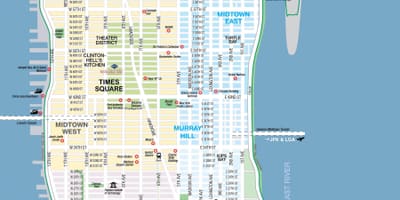 Үнэгүй хэвлэх зураг Манхэттэн NYC