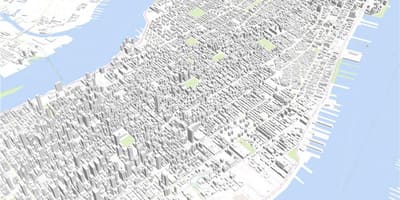 Манхэттэн 3d зураг